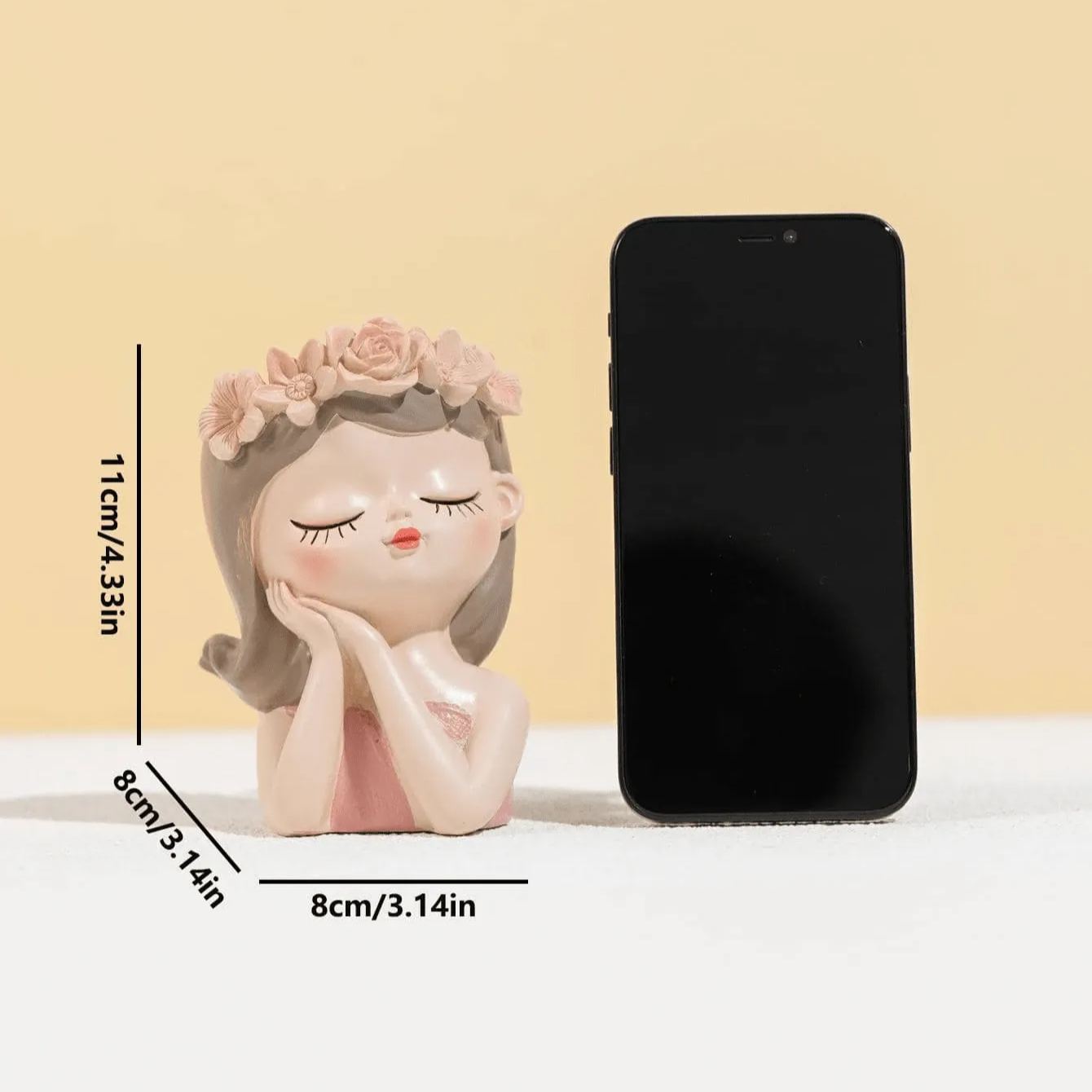 Creative Girl Shaped Flower Vase For Home Decor And Room Centerpiece