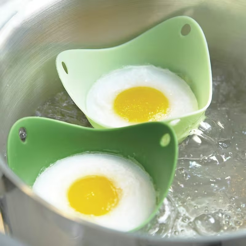 4pcs Silicone Egg Cooker 