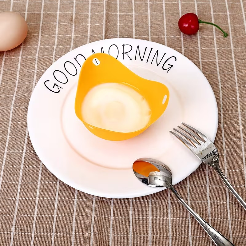 4pcs Silicone Egg Cooker 