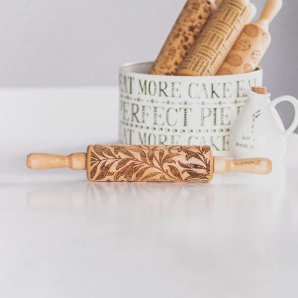 Festive Pattern Embossing Rolling PinFestive Pattern Embossing Rolling Pin - Image 4
