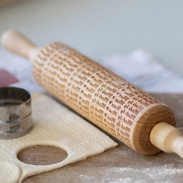 Festive Pattern Embossing Rolling PinFestive Pattern Embossing Rolling Pin - Image 6