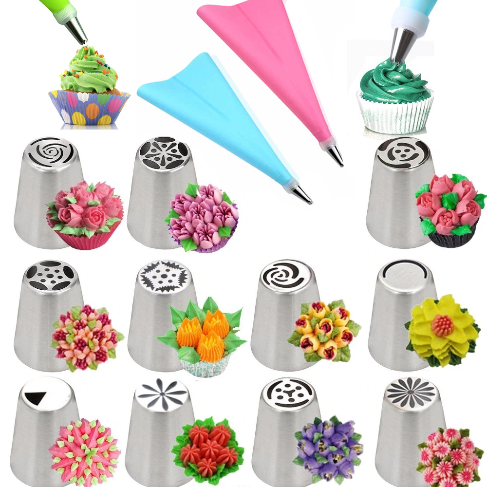 Russian Piping Tip Nozzle Set
