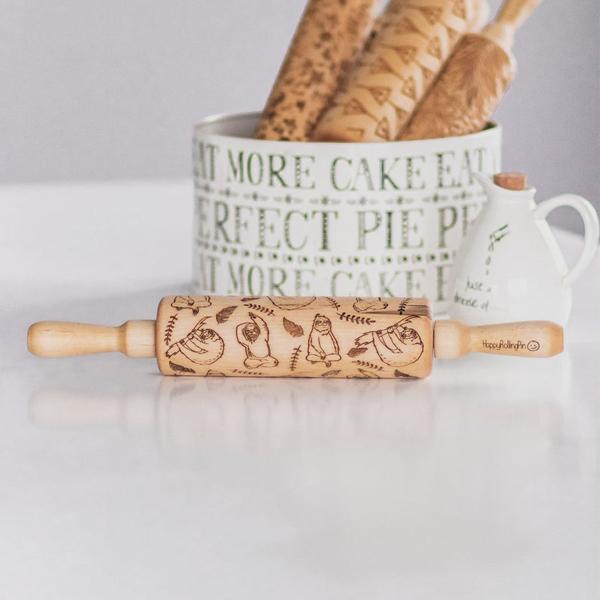 Festive Pattern Embossing Rolling Pin