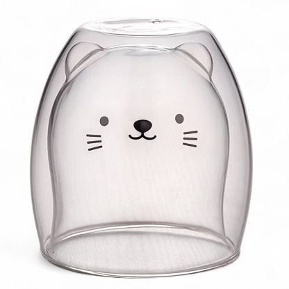 Bear Design Double Layer Coffee Mug