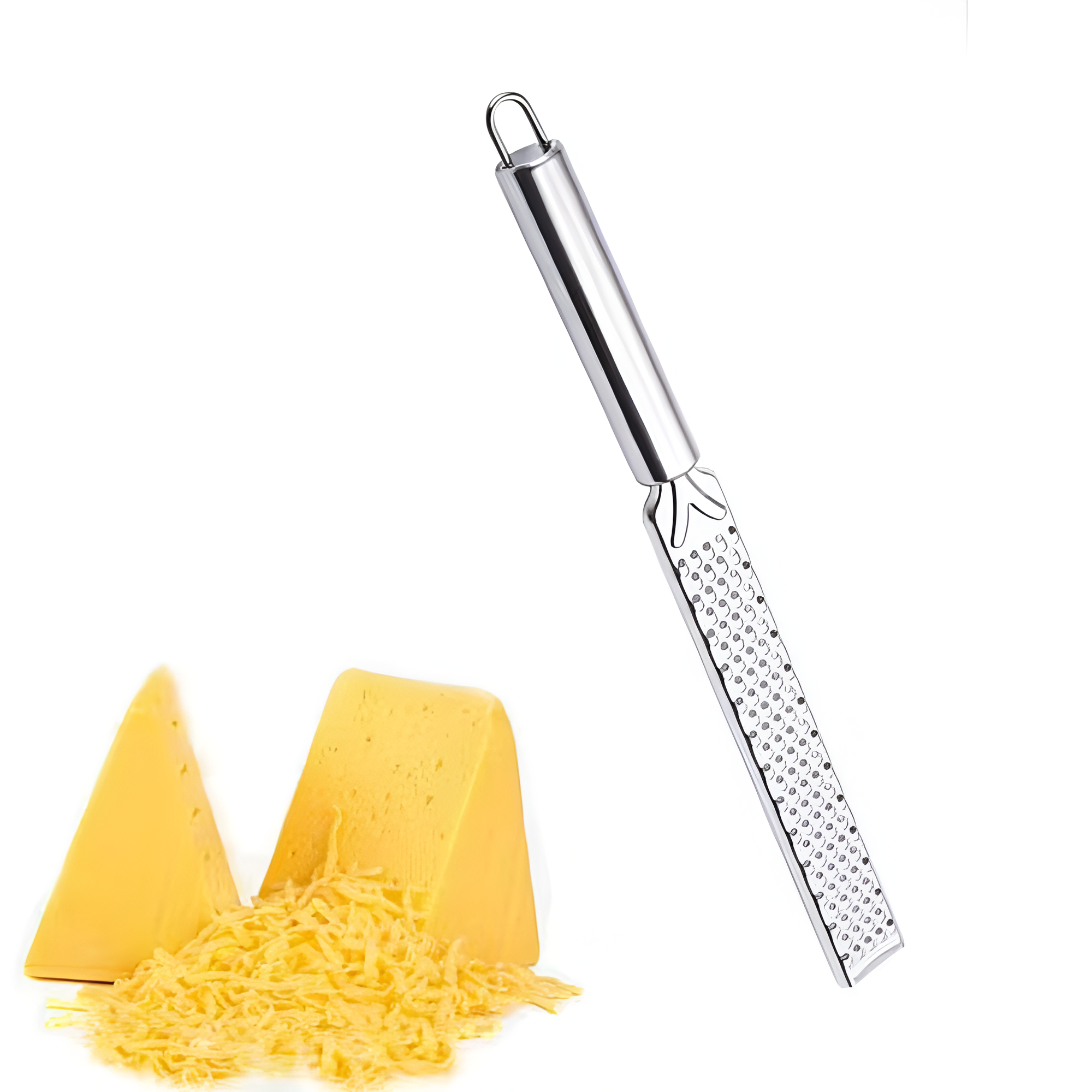 Stainless Steel Long Grip Cheese GraterStainless Steel Long Grip Cheese Grater - Image 4