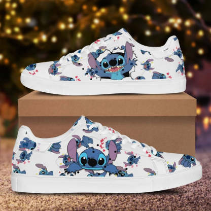 Stitch Designed Pattern Casual Shoes-Comfy Garden Clogs