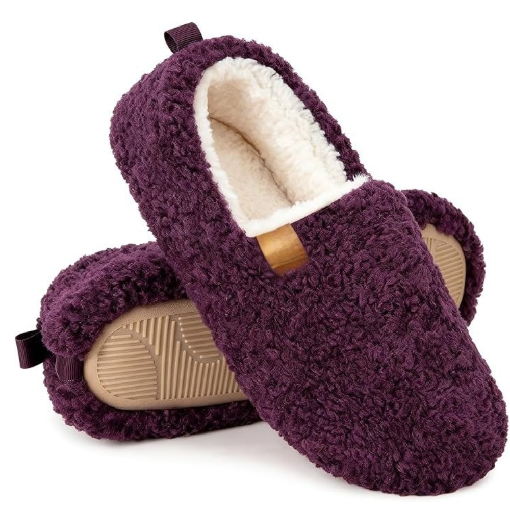 Women’s Soft Curly Full Slippers