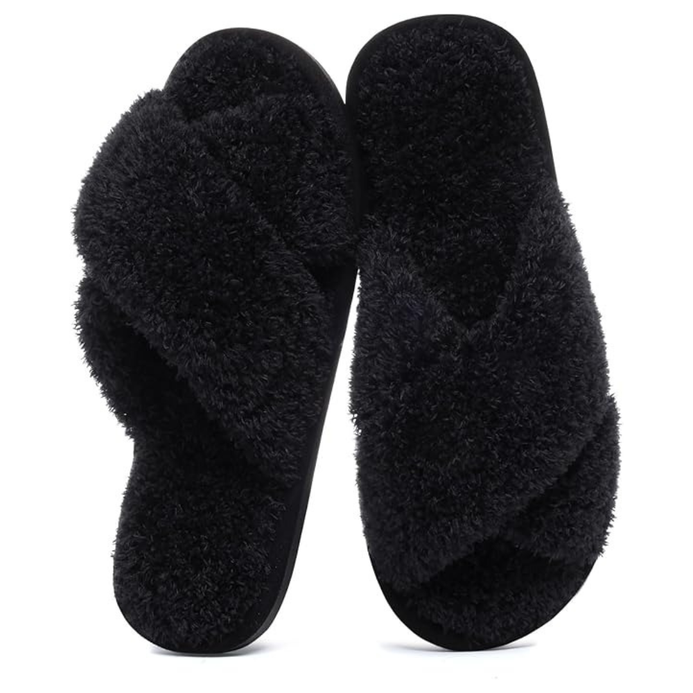Band Memory Foam House Slippers