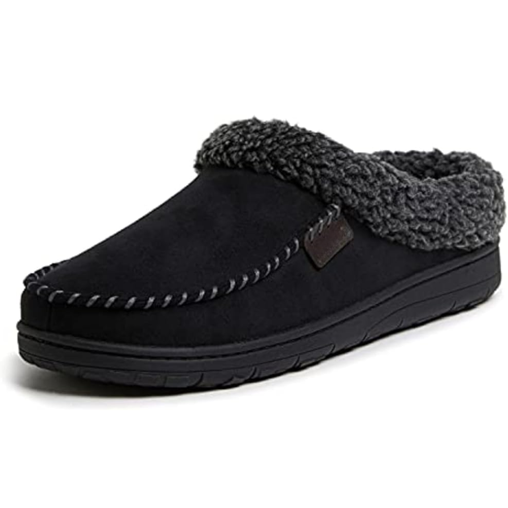 Memory Foam Clog With Fuzzy Lining For Men