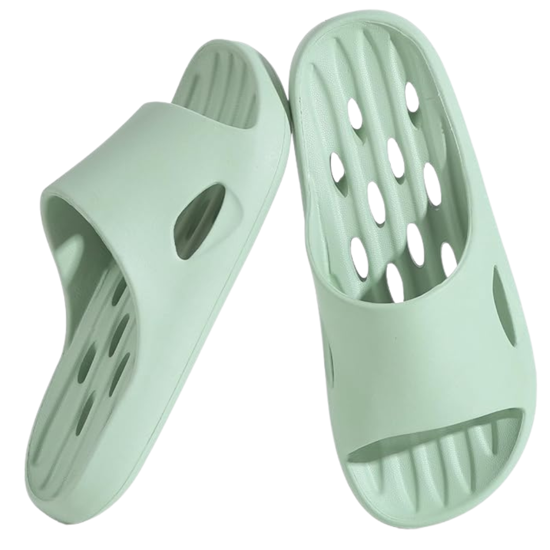 Quick Dry Non Slip Men and Women Bath Slippers with Holes
