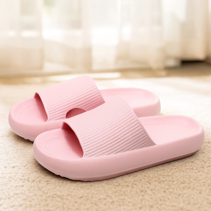 Non Slip Pillow House Slippers For Women And Men