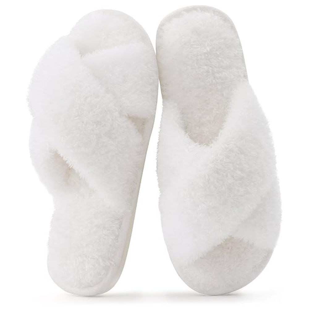 Band Memory Foam House Slippers