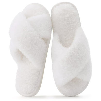 Band Memory Foam House Slippers