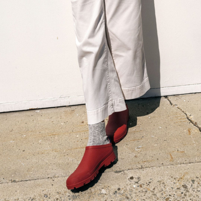 Bodega Slip On Garden Clog With Rubber Sole For Women