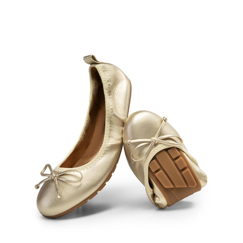 Flexible Foldable Ballet Flats with Elastic Band for Travel Wear