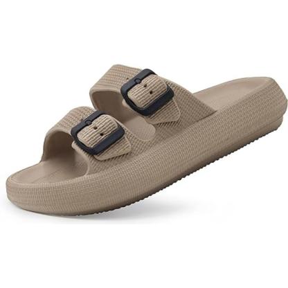 Unisex Comfy Craft Adjustable Dual Buckle Sandals-Comfy Garden Clogs