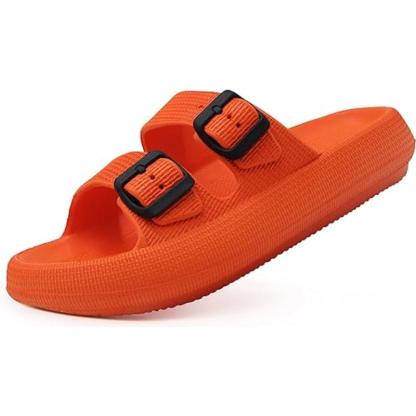 Unisex Comfy Craft Adjustable Dual Buckle Sandals-Comfy Garden Clogs