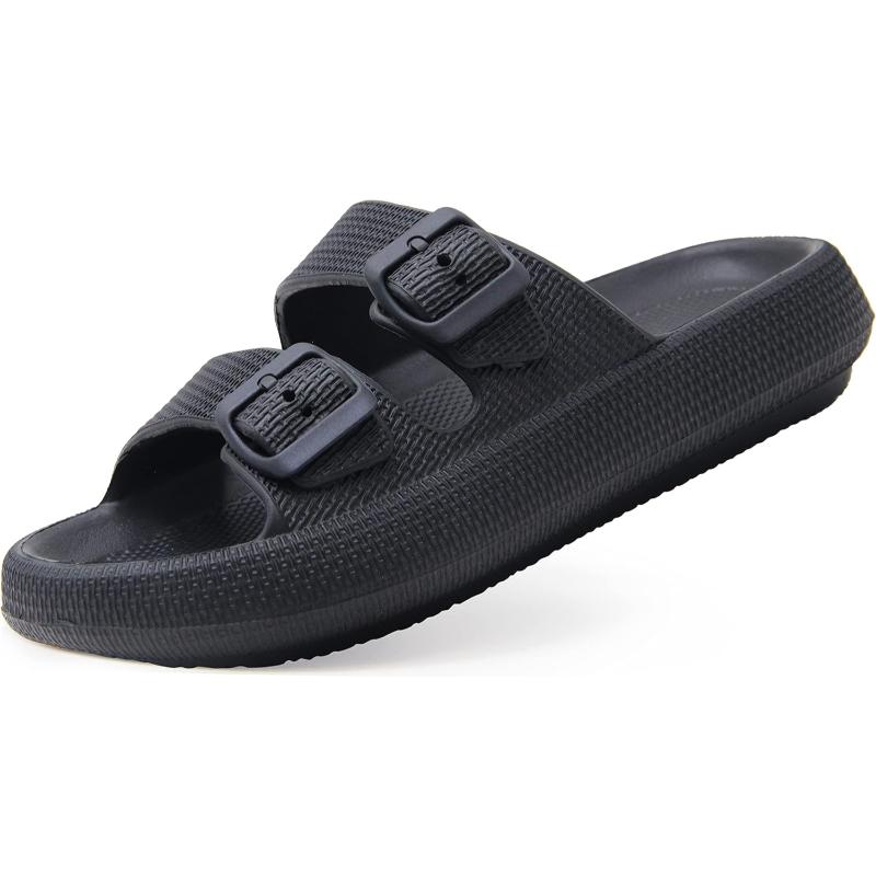 Unisex Comfy Craft Adjustable Dual Buckle Sandals-Comfy Garden Clogs