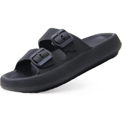 Unisex Comfy Craft Adjustable Dual Buckle Sandals-Comfy Garden Clogs