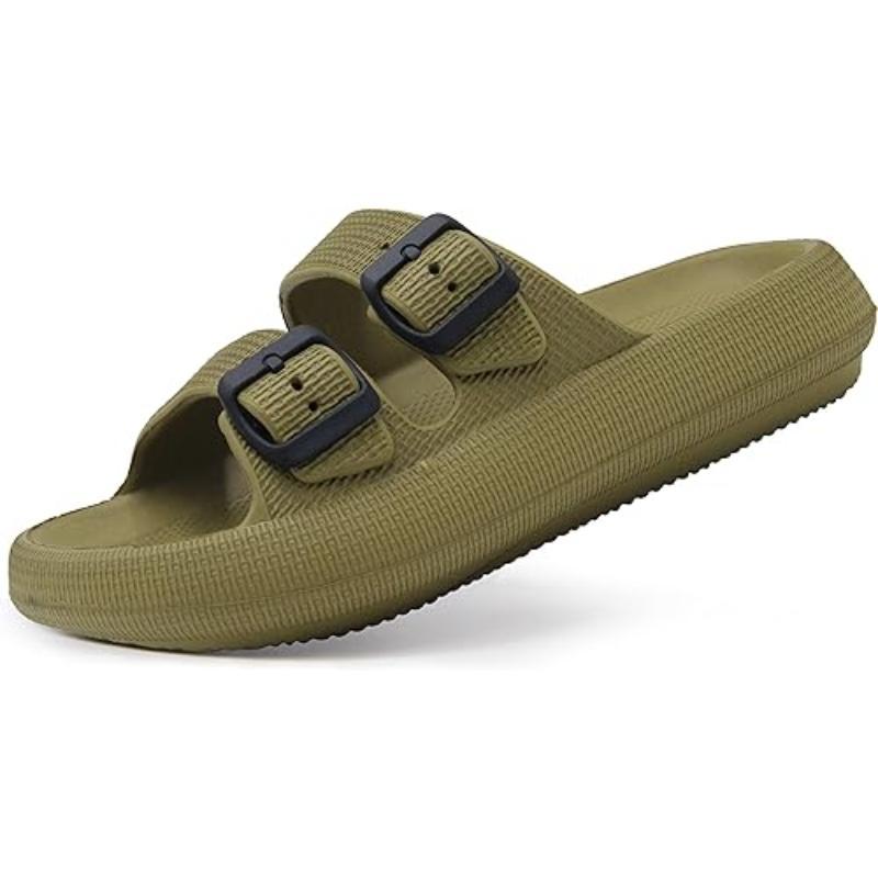 Unisex Comfy Craft Adjustable Dual Buckle Sandals-Comfy Garden Clogs