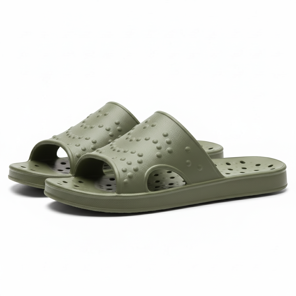 Shower Shoes For Women And Men With Arch Support Quick Drying Pool Slides Lightweight Beach Sandals With Drain Holes