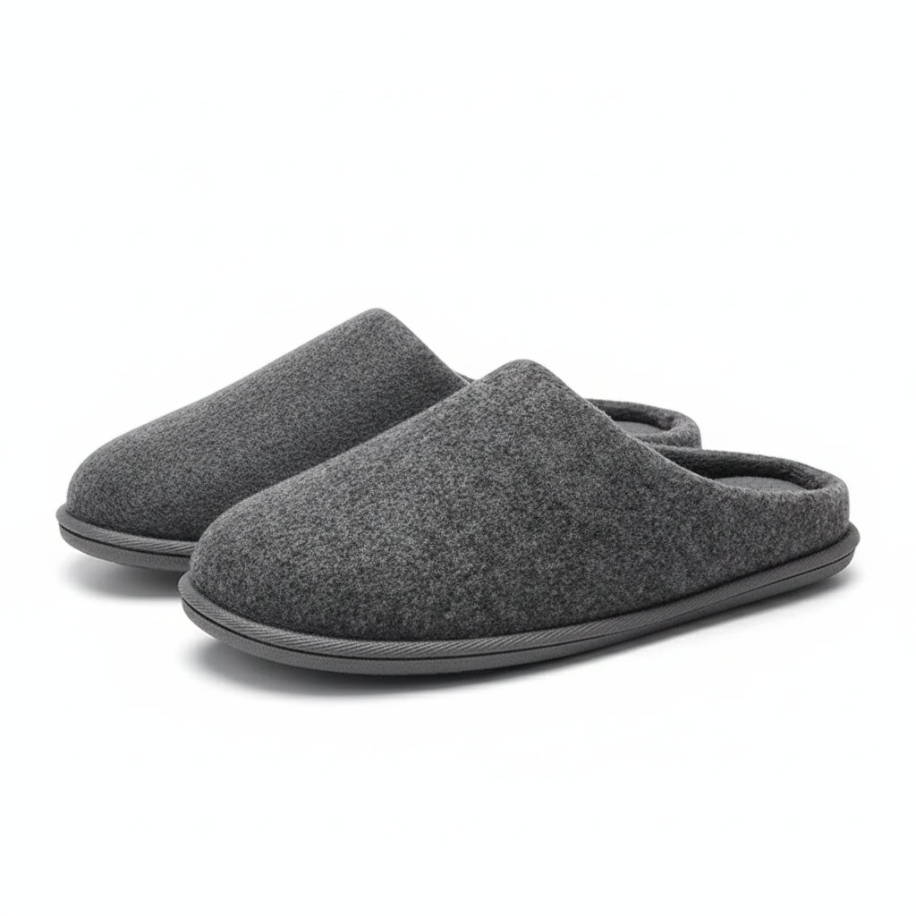 Soft And Slip On Memory Foam Indoor Slippers