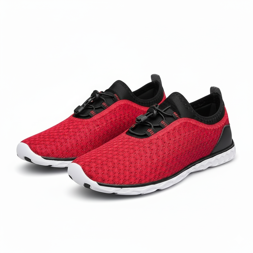 Quick Dry Mesh Shoes With Non Slip Sole For Water Activities