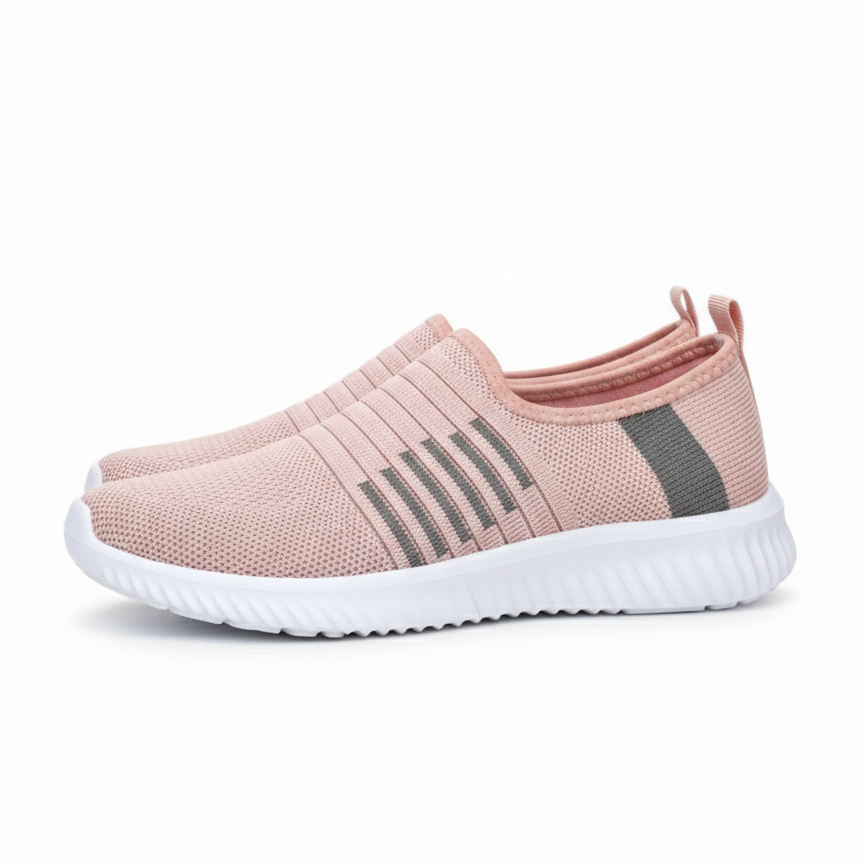 Striped Design Running Shoes
