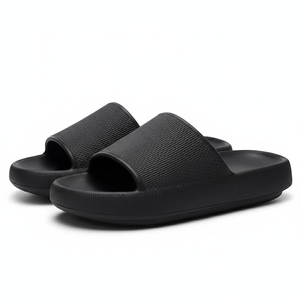 Pillow Slippers For Women And Men With Cushioned Thick Sole