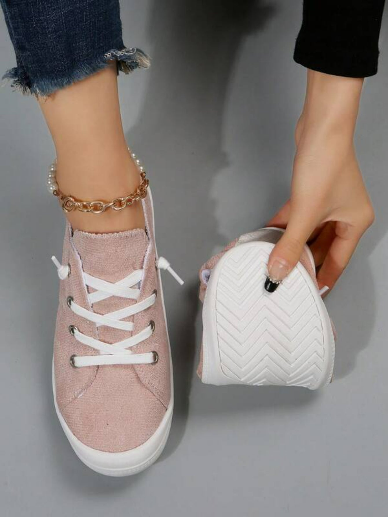 Lace Up Casual Sneakers-Comfy Garden Clogs