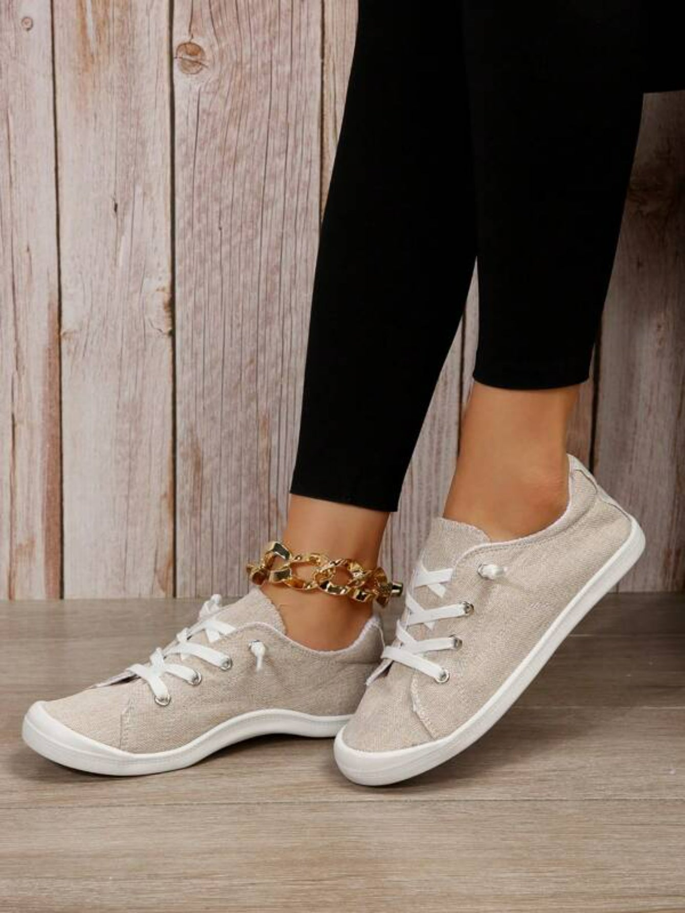 Lace Up Casual Sneakers-Comfy Garden Clogs