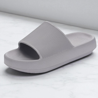 Pillow Slippers For Women And Men With Cushioned Thick Sole