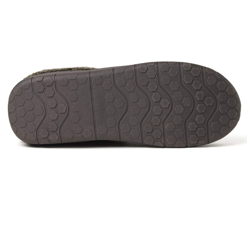 Sturdy Sole Plaid Slip On Slippers With Soft Lining-Comfy Garden Clogs