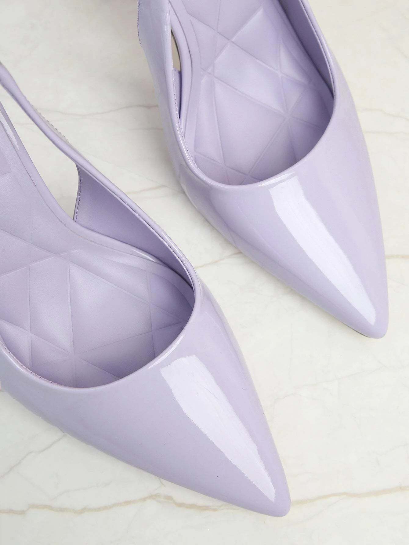 Pointed Patterned High Heel Sandals-Comfy Garden Clogs