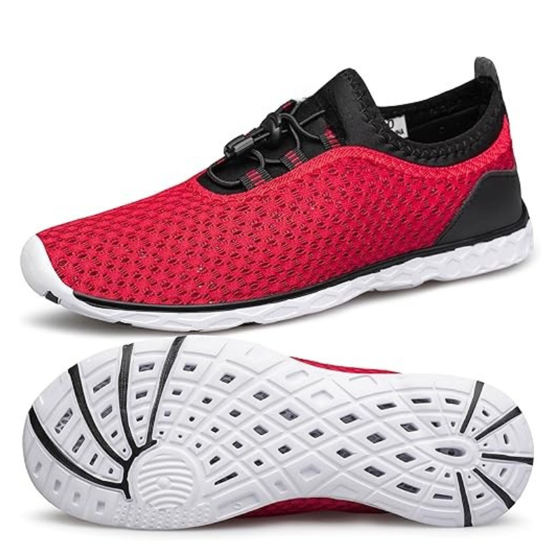 Quick Dry Mesh Shoes With Non Slip Sole For Water Activities-Comfy Garden Clogs