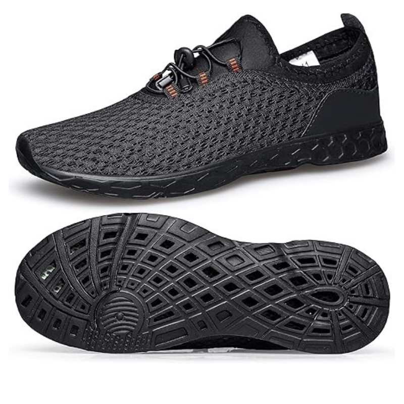 Quick Dry Mesh Shoes With Non Slip Sole For Water Activities-Comfy Garden Clogs