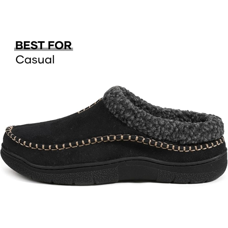 Cozy Comfort Slip On Moccasin Slippers-Comfy Garden Clogs
