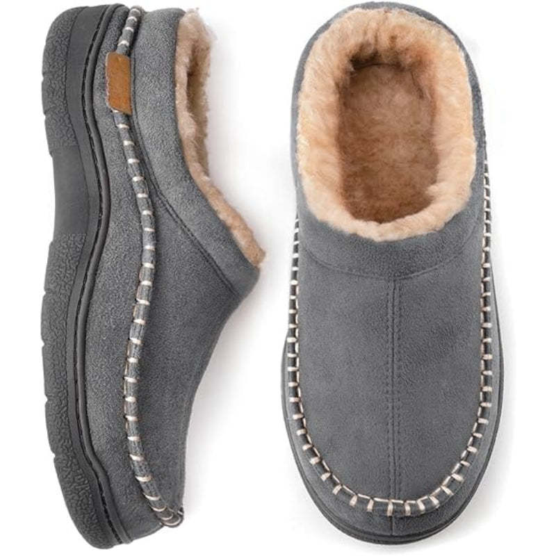 Cozy Comfort Slip On Moccasin Slippers-Comfy Garden Clogs