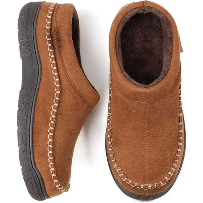 Cozy Comfort Slip On Moccasin Slippers-Comfy Garden Clogs