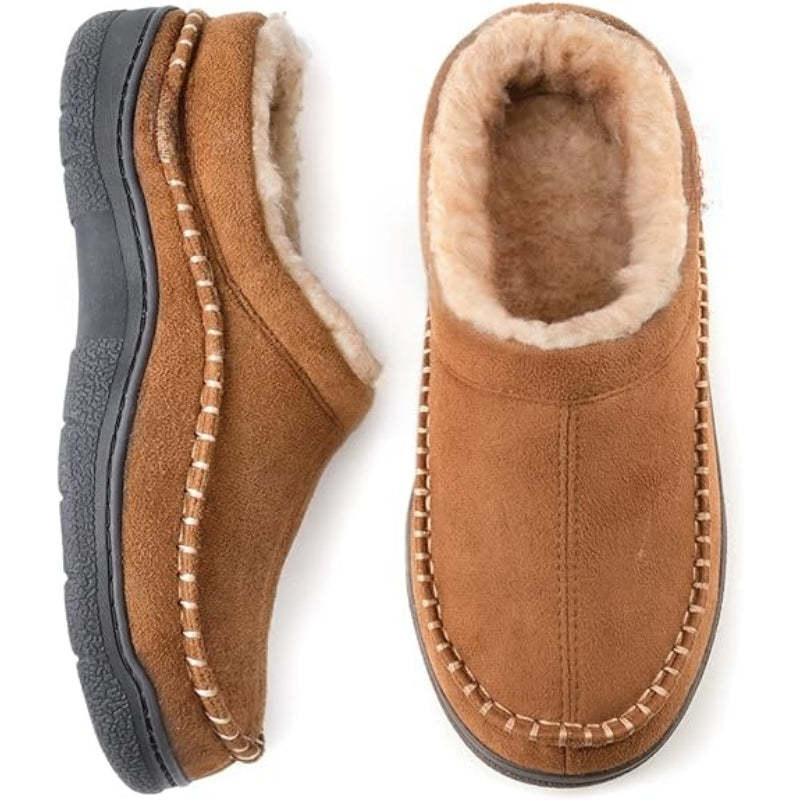 Cozy Comfort Slip On Moccasin Slippers-Comfy Garden Clogs