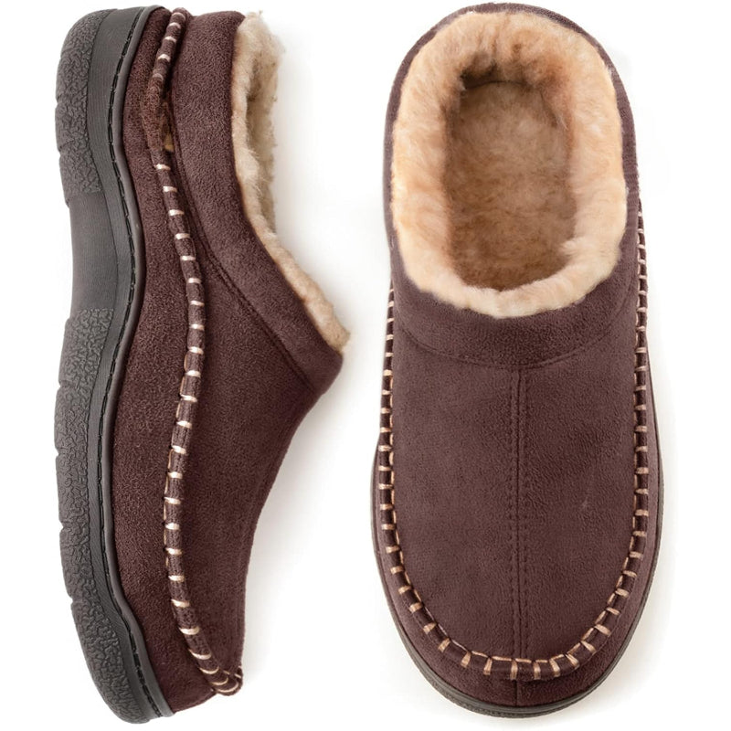 Cozy Comfort Slip On Moccasin Slippers-Comfy Garden Clogs