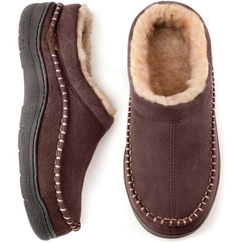 Cozy Comfort Slip On Moccasin Slippers-Comfy Garden Clogs