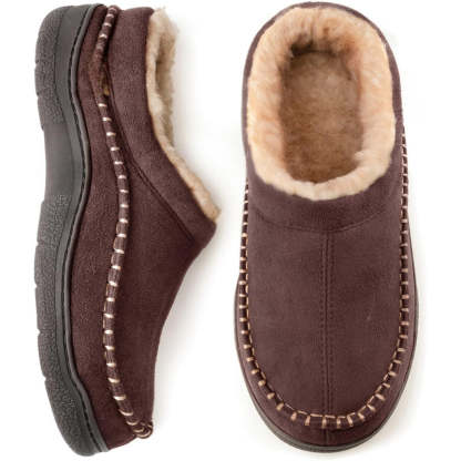 Cozy Comfort Slip On Moccasin Slippers-Comfy Garden Clogs