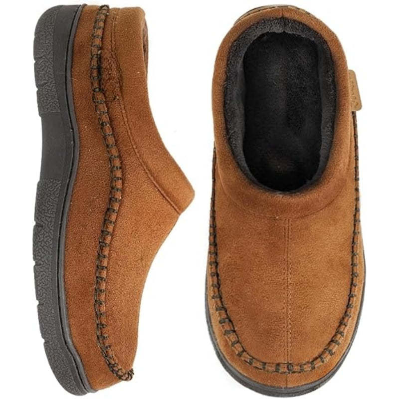 Cozy Comfort Slip On Moccasin Slippers-Comfy Garden Clogs