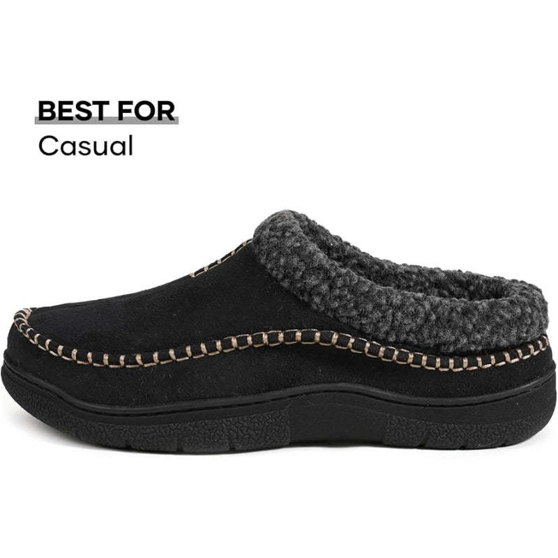 Cozy Comfort Slip On Moccasin Slippers-Comfy Garden Clogs