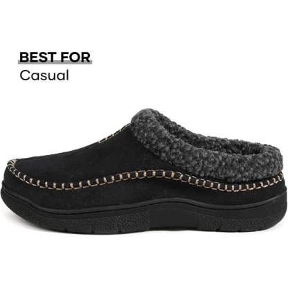 Cozy Comfort Slip On Moccasin Slippers-Comfy Garden Clogs