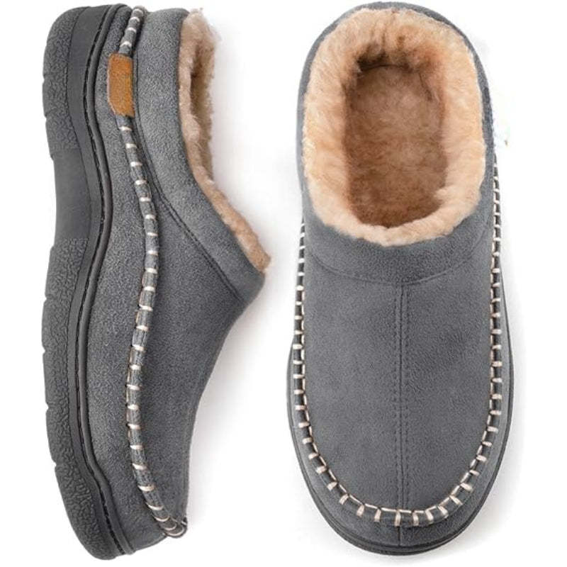 Cozy Comfort Slip On Moccasin Slippers-Comfy Garden Clogs