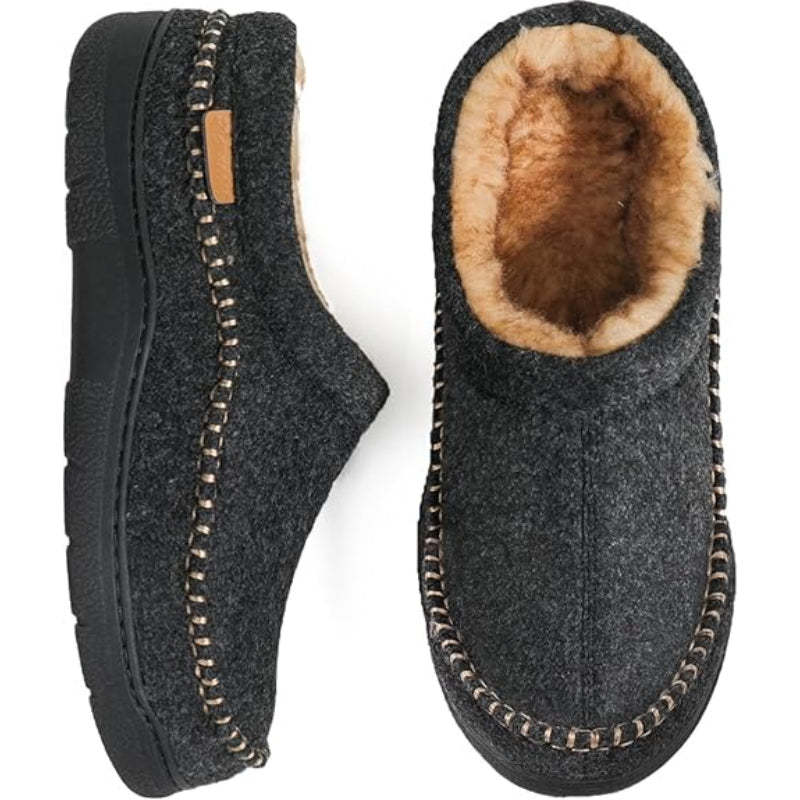Cozy Comfort Slip On Moccasin Slippers-Comfy Garden Clogs