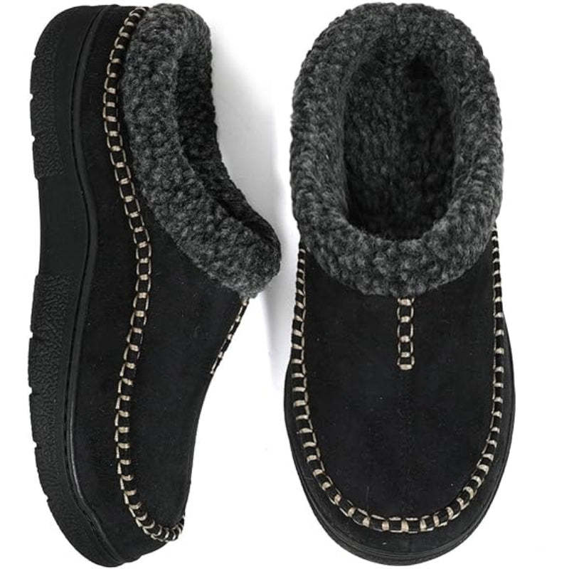 Cozy Comfort Slip On Moccasin Slippers-Comfy Garden Clogs