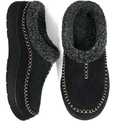 Cozy Comfort Slip On Moccasin Slippers-Comfy Garden Clogs